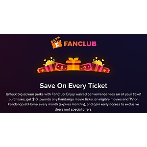 Fandango Summer Movie Pass Deal Fandango FanClub Summer Movie Pass
