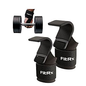 FitRx GripPro Weight Lifting Straps Sale FitRx GripPro weight lifting straps for improved grip during heavy lifts