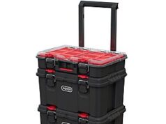 $57.51 – Keter Stack-n-Roll Modular Tools Organizer Keter Stack-n-Roll Modular Tools Organizer