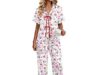 $11.99 – 2-Piece Ekouaer Women’s Satin Short Sleeve Pajama Set w/ Pockets (Various) + Free Shipping w/ Prime or on $35+ 2-Piece Ekouaer Women's Satin Short Sleeve Pajama Set w/ Pockets (Various) + Free Shipping w/ Prime
