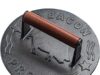 $14.99 – 7″ Bellemain Heavy-Duty Cast Iron Burger Press w/ Wood Handle + Free Shipping w/ Prime or on $35+ 7" Bellemain Heavy-Duty Cast Iron Burger Press w/ Wood Handle + Free Shipping w/ Prime or on +
