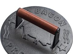 $14.99 – 7″ Bellemain Heavy-Duty Cast Iron Burger Press w/ Wood Handle + Free Shipping w/ Prime or on $35+ 7" Bellemain Heavy-Duty Cast Iron Burger Press w/ Wood Handle + Free Shipping w/ Prime or on +