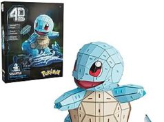 $7.99 – ;* | 180-Piece Pokemon Squirtle 3D Model Kit at Amazon ;* | 180-Piece Pokemon Squirtle 3D Model Kit at Amazon