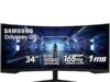 $269.99 – * | 34″ Samsung Odyssey G5 3440×1440 165Hz Curved Ultrawide Monitor at Amazon * | 34″ Samsung Odyssey G5 3440x1440 165Hz Curved Ultrawide Monitor at Amazon