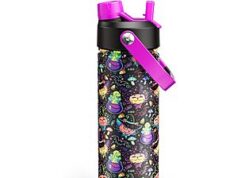$4.99 – 26-Oz ENCOOL Stainless Steel Double Wall Insulated Water Bottle w/ Straw (Meowgic Night) + Free Shipping w/ Prime or on $35+ 26-Oz ENCOOL Stainless Steel Double Wall Insulated Water Bottle w/ Straw (Meowgic Night) + Free Shi