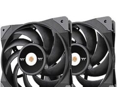 $17.16 – 2-Pack Thermaltake Toughfan 12 120mm Case Fan + Free Shipping w/ Prime or on $35+ 2-Pack Thermaltake Toughfan 12 120mm Case Fan + Free Shipping w/ Prime or on +