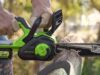 $129.00 – Cover storm cleanup, firewood, pruning, more with Greenworks’ 24V 12-inch cordless electric compact chainsaw down at $129 Cover storm cleanup, firewood, pruning, more with Greenworks’ 24V 12-inch cordless electric compact