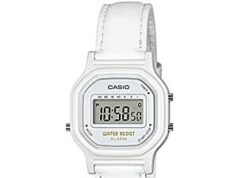 $17.97 – * | 25.5mm Casio Women’s ‘Vintage’ Series Digital Watch w/ Leather Band (White) at Amazon * | 25.5mm Casio Women's 'Vintage' Series Digital Watch w/ Leather Band (White) at Amazon