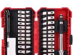 $8.39 – ** | 29-Piece Amazon Basics Precision Hobby Knife Set w/ Case at Amazon ** | 29-Piece Amazon Basics Precision Hobby Knife Set w/ Case at Amazon