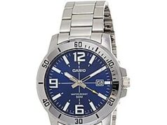 $32.97 – * | 42.5mm Casio Men’s Diver Style Stainless Steel Watch (Blue Dial) at Amazon * | 42.5mm Casio Men's Diver Style Stainless Steel Watch (Blue Dial) at Amazon