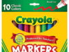 $0.97 – 10-Count Crayola Broad Line Markers + Free Shipping w/ Walmart+ or on $35+ 10-Count Crayola Broad Line Markers + Free Shipping w/ Walmart+ or on +