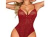 $3.99 – Avidlove Women Lingerie Sexy Lace Bodysuit V-neck Teddy Lingerie One Piece Mini Babydoll Wine Red M Avidlove Women Lingerie Sexy Lace Bodysuit V-neck Teddy Lingerie One Piece Mini Babydoll Wine Red M