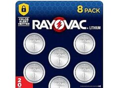 $3.69 – ** | 8-Pk Rayovac 2032 3V Lithium Coin Cell Batteries at Amazon ** | 8-Pk Rayovac 2032 3V Lithium Coin Cell Batteries at Amazon