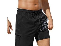 $11.99 – SILKWORLD Men’s 9″ Swim Trunks w/ Compression Liner & Zipper Pockets (Various) + Free Shipping w/ Prime or on $35+ SILKWORLD Men's 9" Swim Trunks w/ Compression Liner & Zipper Pockets (Various) + Free Shipping w/ P