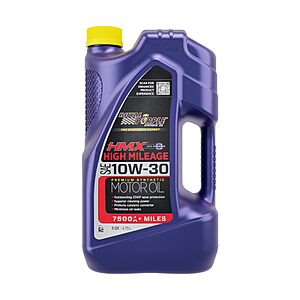 5-Quart Royal Purple HMX SAE 10W-30 High-Mileage Synthetic Motor Oil + Free Shipping w/ Prime or on