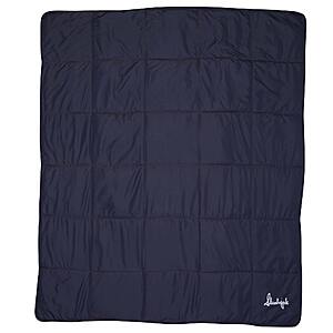 60"x70" Slumberjack Elk Creek Insulated Indoor/Outdoor Blanket Quilt w/ Super-Soft Sherpa Fleece Lin