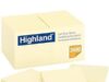 $2.38 – | Highland Sticky Notes, 3 x 3 Inches, Yellow, 24 Pack (6549-24) at Amazon | Highland Sticky Notes, 3 x 3 Inches, Yellow, 24 Pack (6549-24) at Amazon