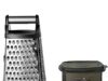 $7.00 – $7** | KitchenAid Gourmet Stainless Steel Box Grater w/ 3-Cup Storage Container (Black) at Amazon ** | KitchenAid Gourmet Stainless Steel Box Grater w/ 3-Cup Storage Container (Black) at Amazon