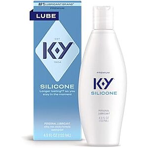 [SnS] * | 4.5-Oz K-Y True Feel Deluxe Silicone-Based Personal Lubricant at Amazon