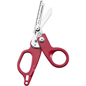deal-1383 Leatherman Raptor Response Emergency Shears w/ Ring Cutter & Oxygen Tank Wrench (Crimson) + Free Sh