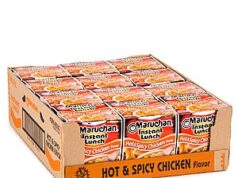 $5.95 – 12-Pack 2.25-Ounce Maruchan Instant Lunch Hot & Spicy Chicken Ramen Noodles w/ S&S + Free Shipping w/ Prime or on $35+ 12-Pack 2.25-Ounce Maruchan Instant Lunch Hot & Spicy Chicken Ramen Noodles w/ S&S + Free Shipping