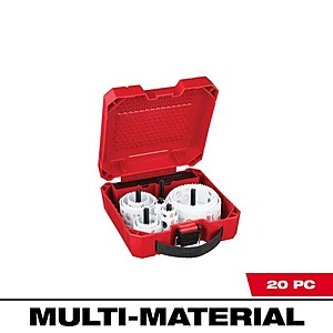 deal-1401 Milwaukee Hole Dozer 20-Piece General Purpose Bi-Metal Hole Saw Set + Free Shipping
