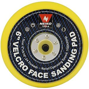 | NEIKO 30263A - 6 inch Sanding Discs Hook and Loop, 5/16” Arbor with 24 Thread Mounts at Amazon