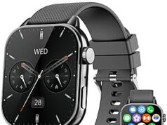 $14.99 – MFVLP 1.85″ AMOLED IP68 Waterproof Smart Watch w/ Bluetooth Calling & 120+ Sports Modes (Deep Black or Grey Silver) + Free Shipping w/ Prime or on $35+ MFVLP 1.85" AMOLED IP68 Waterproof Smart Watch w/ Bluetooth Calling & 120+ Sports Modes (Deep Black