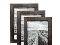 $3.72 – 3-Pack Mainstays 4×6″ Picture Frame w/ Tabletop & Wall Mount (Brown) + Free Shipping w/ Walmart+ or on $35+ 3-Pack Mainstays 4x6" Picture Frame w/ Tabletop & Wall Mount (Brown) + Free Shipping w/ Walmart+ or