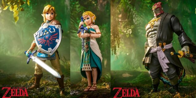 First look at official Nintendo x Hasbro Zelda figures, pre-orders live tonight from