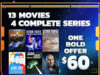 $60.00 – Fanflix: Star Trek 60 Bundle: 13 Movies, 4 Complete Series $60 Fanflix: Star Trek 60 Bundle: 13 Movies, 4 Complete Series