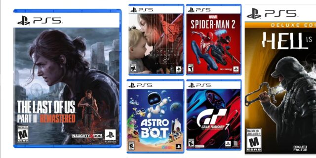 Summer PS5 deals – games (on a disc) from : Spider-Man 2, Astro Bot, Hell is Us, Rise of the Ronin,