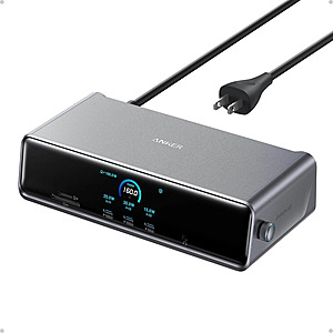 deal-1693 Anker |Refurb Prime Docking Station (DL7400),14-Port Triple Display with Display