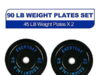 $65.98 – BalanceFrom Olympic Bumper Plate Weight Plate, 45 lbs Pair Black + Free S&H at Walmart BalanceFrom Olympic Bumper Plate Weight Plate, 45 lbs Pair Black + Free S&H at Walmart