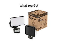$14.97 – Hyper Tough Single Head LED Solar Motion Sensing Security Flood Light, Black, 1000 Lumens Hyper Tough Single Head LED Solar Motion Sensing Security Flood Light, Black, 1000 Lumens
