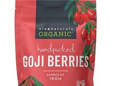 $9.99 – 1-Lb Viva Naturals Organic Dried Goji Berries w/ S&S + Free Shipping w/ Prime or on $35+ 1-Lb Viva Naturals Organic Dried Goji Berries w/ S&S + Free Shipping w/ Prime or on +