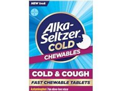 $3.60 – 24-Count Alka-Seltzer Plus Cough & Sore Throat Fizzy Chews (Raspberry) w/ S&S + Free Shipping w/ Prime or on orders over $35 24-Count Alka-Seltzer Plus Cough & Sore Throat Fizzy Chews (Raspberry) w/ S&S + Free Shipping w/ Pr