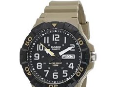 $27.57 – * | 44mm Casio MRW200H Men’s Analog Watch (Beige/Black) at Amazon * | 44mm Casio MRW200H Men's Analog Watch (Beige/Black) at Amazon