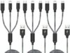 $4.49 – * | 3-Pk 4′ Xnewcable 3-In-1 Multi Charge Cable (USB-C, MicroUSB, Lightning) at Amazon * | 3-Pk 4' Xnewcable 3-In-1 Multi Charge Cable (USB-C, MicroUSB, Lightning) at Amazon