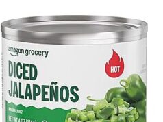 $0.75 – Amazon Grocery, Diced Jalapeños, Hot, 4 Oz (Previously Amazon Fresh, Packaging May Vary)~ With S&S @ Amazon~Buy 4 & Save More! Amazon Grocery, Diced Jalapeños, Hot, 4 Oz (Previously Amazon Fresh, Packaging May Vary)~ With S&S @