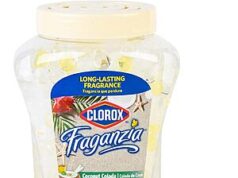 $1.26 – Clorox Fraganzia 12-Ounce Crystal Beads Air Freshener & Odor Eliminator Gel (Coconut Colada) – w/ S&S + Free Shipping w/ Prime or $35+ Clorox Fraganzia Air Freshener Gel in Coconut Colada scent