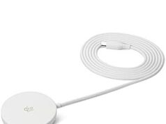 $8.77 – ** | Amazon Basics 25W Qi2.2 Certified Wireless Charging Pad (White) at Amazon ** | Amazon Basics 25W Qi2.2 Certified Wireless Charging Pad (White) at Amazon