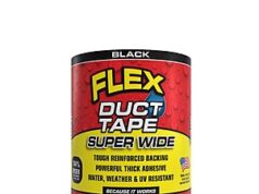 $9.99 – Flex Seal Super Wide 4.6″ x 20′ Heavy Duty Duct Tape (Black) + Free Shipping w/ Prime or on $35+ Flex Seal Super Wide 4.6" x 20' Heavy Duty Duct Tape (Black) + Free Shipping w/ Prime or on +