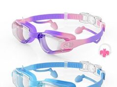 $4.99 – 2-Count Aegend Kids’ Swim Goggles w/ Anti-Fog Lenses, UV Protection, Ear Plugs & Nose Clips (Select Colors) ($2.50 each) + Free Shipping w/ Prime or on $35+ 2-Count Aegend Kids' Swim Goggles w/ Anti-Fog Lenses, UV Protection, Ear Plugs & Nose Clips (Select
