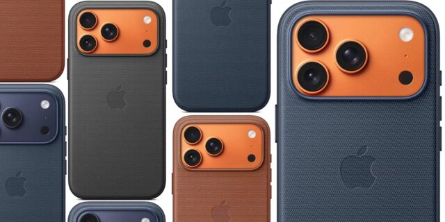 iPhone 17 Pro with Apple's TechWoven case