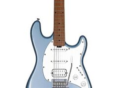 $379.99 – Sterling by Music Man Cutlass HSS Electric Guitar Firemist Silver Sterling by Music Man Cutlass HSS Electric Guitar Firemist Silver