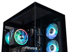 $599.00 – ABS Flux II Aqua Gaming PC: Intel Core 5 120, Intel Arc A580 (8GB), 16GB DDR4, 1TB SSD $599 ABS Flux II Aqua Gaming PC: Intel Core 5 120, Intel Arc A580 (8GB), 16GB DDR4, 1TB SSD