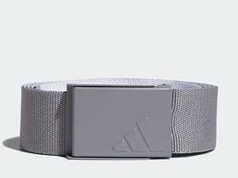 $10.40 – adidas Reversible Webbing Men’s Belt (Gray/White) Now with Code SUNNY + Free Shipping Adidas Reversible Webbing Men's Belt in Gray/White