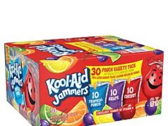 $5.79 – 30-Count Kool-Aid Tropical Punch, Grape & Cherry Variety Pack (6 fl oz) (19c Ea) w/ S&S + Free Shipping w/ Prime or on $35+ 30-Count Kool-Aid Tropical Punch, Grape & Cherry Variety Pack (6 fl oz) (19c Ea) w/ S&S + Free Ship
