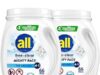 $30.34 – SnS, AC | 2 × 2-Pack 66-Count all free clear, Original, MIGHTY PACS Laundry Detergent Pacs for Sensitive Skin ($15.17 each) at Amazon MIGHTY PACS laundry detergent 2-pack for sensitive skin